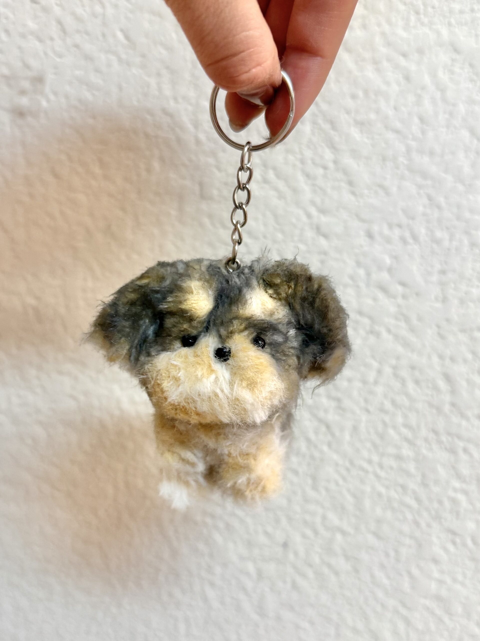Custom Fluffy Keychain Based Off Your Photo